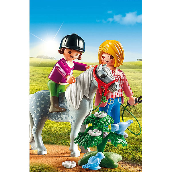 PLAYMOBIL 6950 - Country - Spaziergang mit Pony