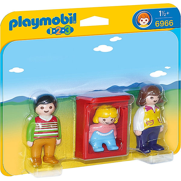 PLAYMOBIL® 6966 - Eltern mit Babywiege