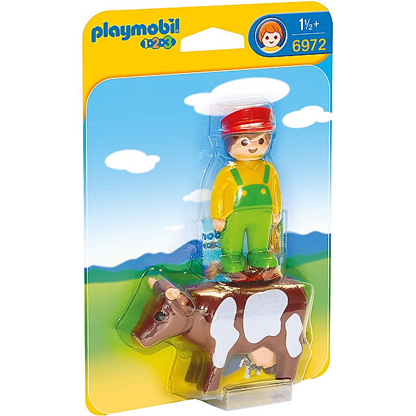 PLAYMOBIL® 6972 - Bauer mit Kuh