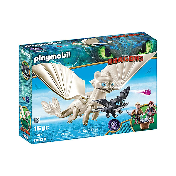 Playmobil® PLAYMOBIL® 70038 Dragons Tagschatten und Babydrachen mit Kindern