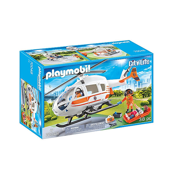 Playmobil® PLAYMOBIL® 70048 City Life Rettungshelikopter