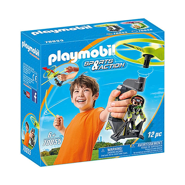 Playmobil® PLAYMOBIL® 70055 Top Agents Pull String Flyer