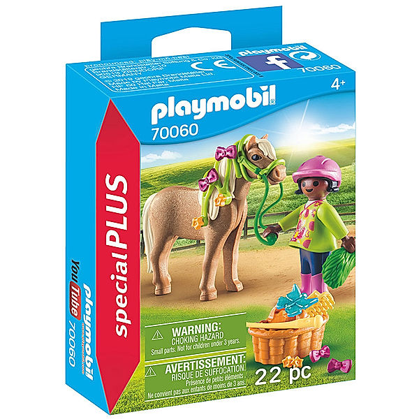 Playmobil® PLAYMOBIL® 70060 Special Plus Mädchen mit Pony