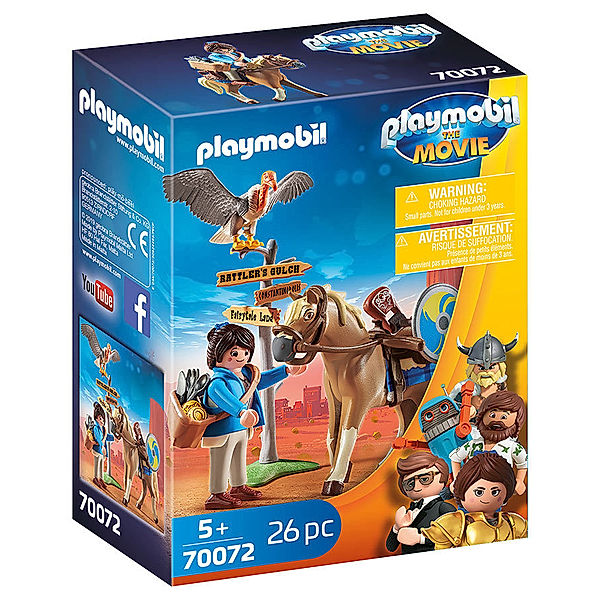 Playmobil® PLAYMOBIL® 70072 THE MOVIE Marla mit Pferd