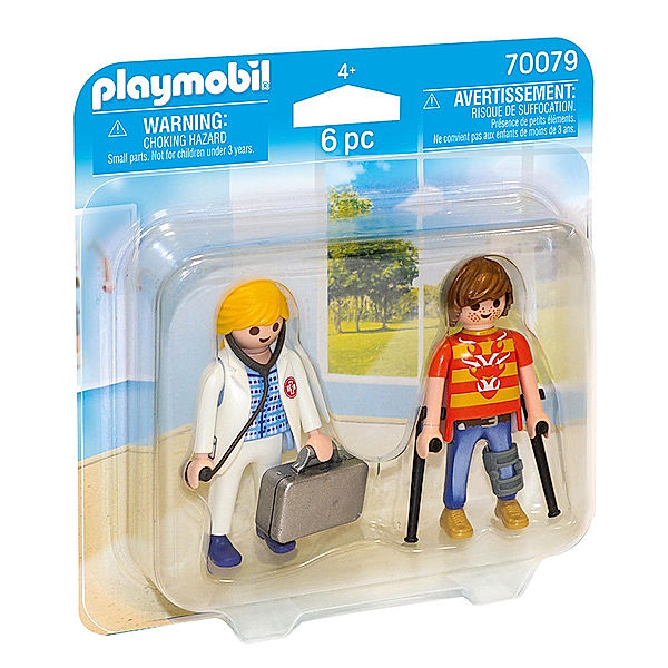Playmobil® PLAYMOBIL® 70079 DuoPack Ärztin und Patient
