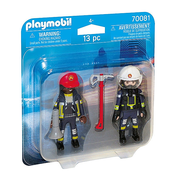 Playmobil® PLAYMOBIL® 70081 DuoPack Feuerwehrmann und -frau