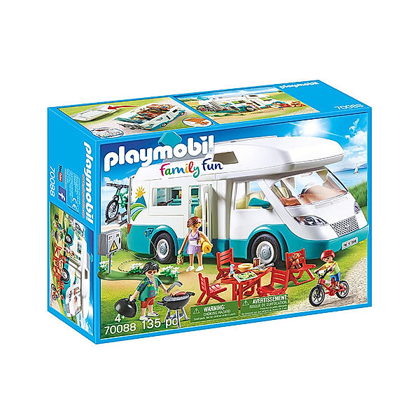 Playmobil® PLAYMOBIL® 70088 Family Fun Familien-Wohnmobil