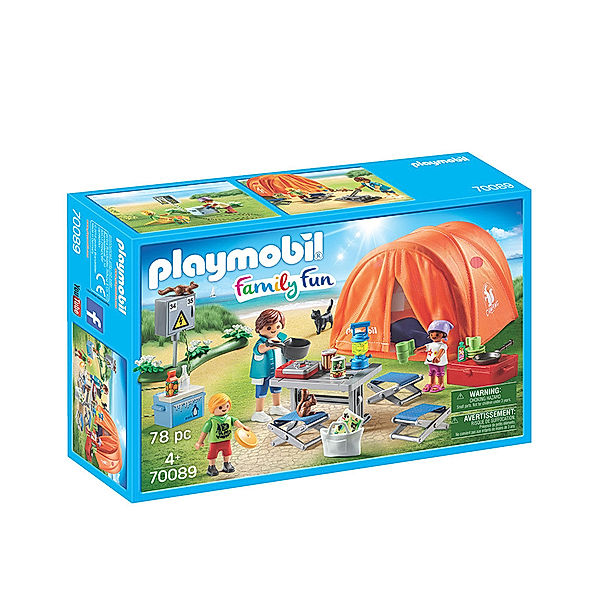 Playmobil® PLAYMOBIL® 70089 Family Fun Familien-Camping