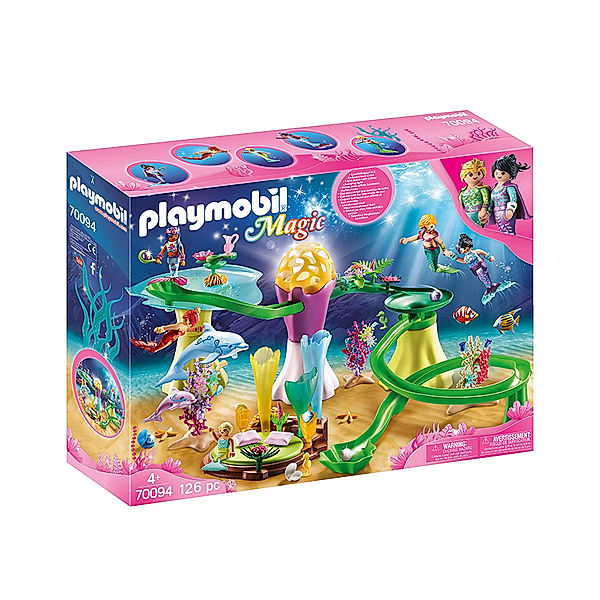 Playmobil® PLAYMOBIL® 70094 Magic Korallenpavillon mit Leuchtkuppel