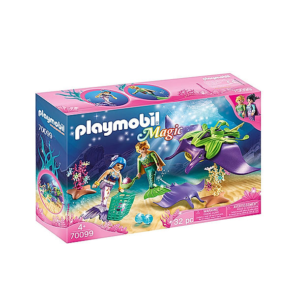 Playmobil® PLAYMOBIL® 70099 Magic Perlensammler mit Rochen