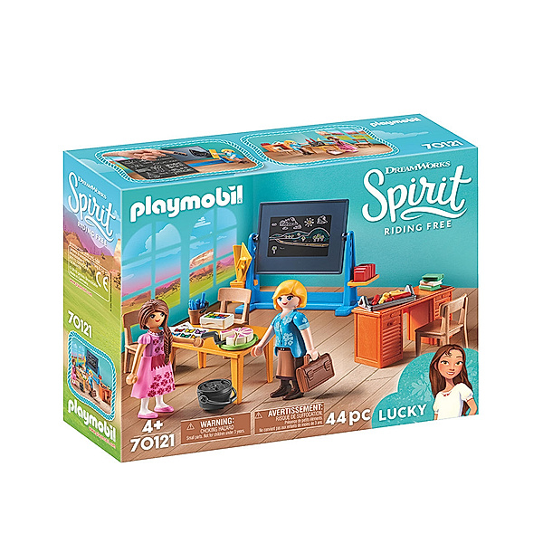 Playmobil® PLAYMOBIL® 70121 Spirit Riding Free© Schulzimmer von Miss Flores