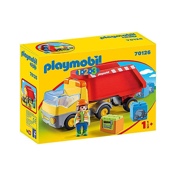 Playmobil® PLAYMOBIL® 70126 1.2.3 Kipplaster