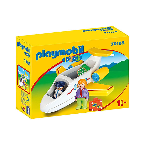 Playmobil® PLAYMOBIL® 70185 1.2.3 Passagierflugzeug