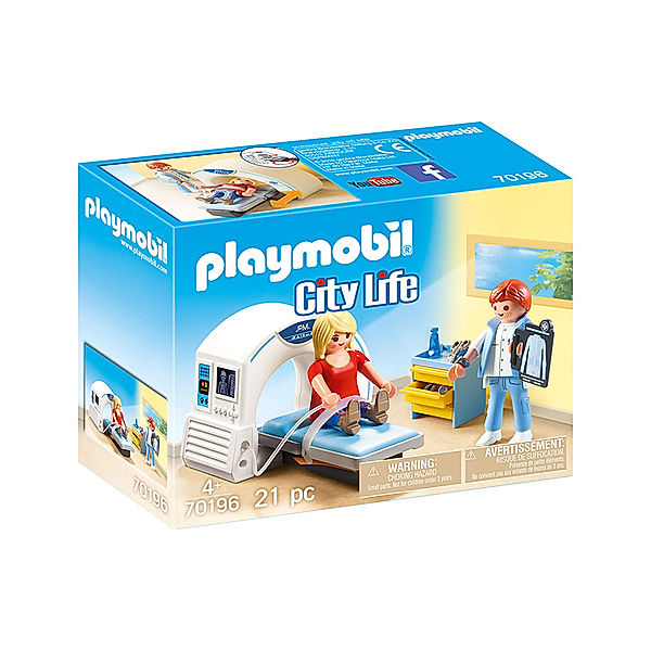 Playmobil® PLAYMOBIL® 70196 Beim Facharzt: Radiologe