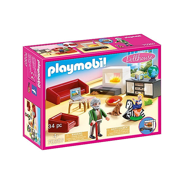 Playmobil® PLAYMOBIL® 70207 Gemütliches Wohnzimmer