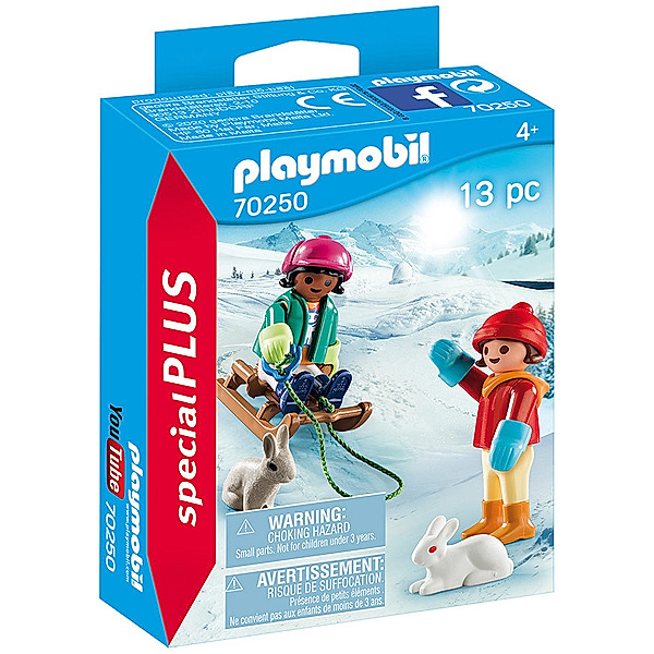 Playmobil® PLAYMOBIL® 70250 Special Plus Kinder mit Schlitten