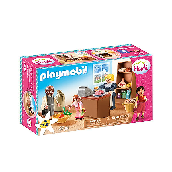 Playmobil® PLAYMOBIL® 70257 Heidi Dorfladen der Familie Keller