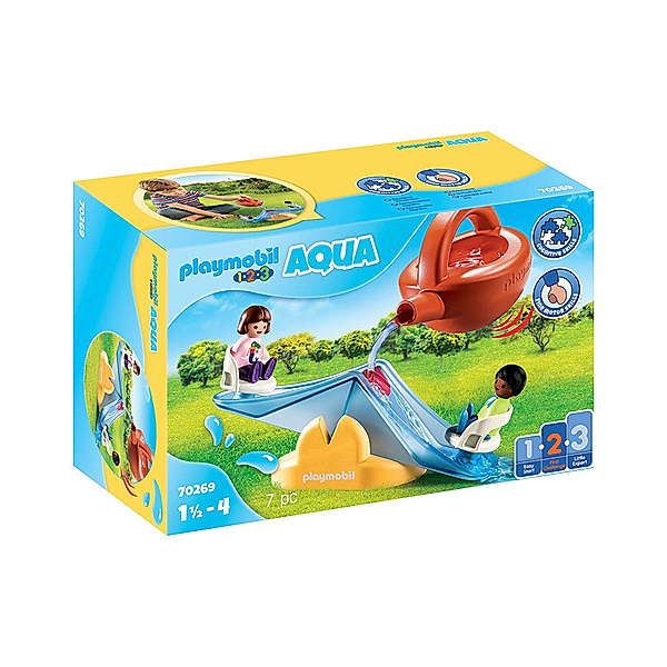 Playmobil® PLAYMOBIL® 70269 1.2.3 Aqua Wasserwippe mit Gießkanne