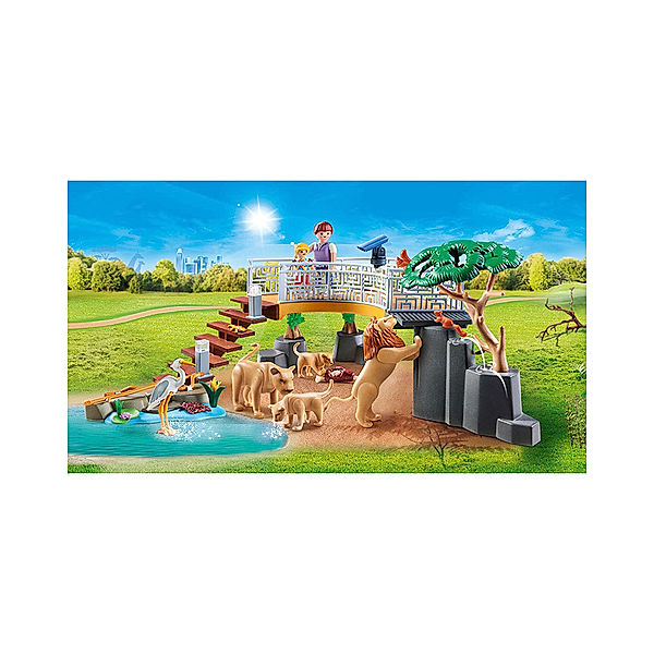 Playmobil® PLAYMOBIL® 70343 Family Fun Löwen im Freigehege