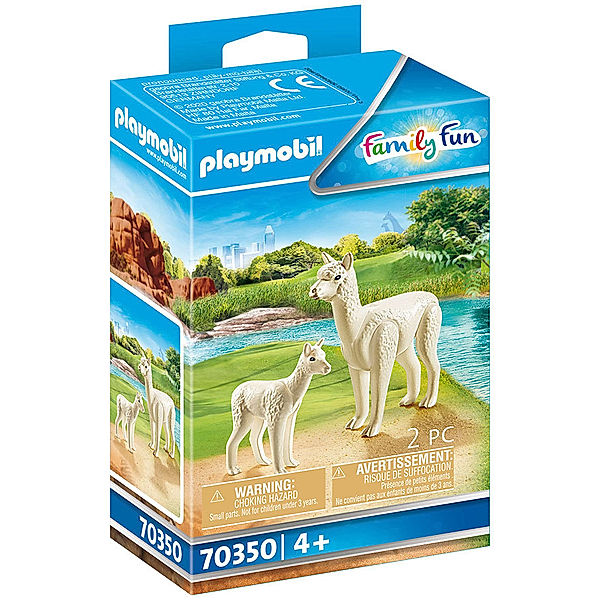 Playmobil® PLAYMOBIL® 70350 Family Fun Alpaka mit Baby