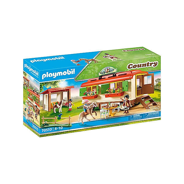 Playmobil® PLAYMOBIL® 70510 Country – Ponycamp-Übernachtungswagen