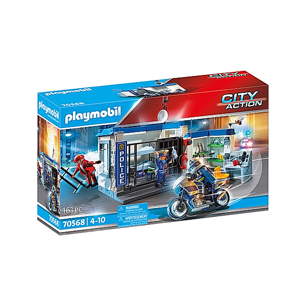 Playmobil® PLAYMOBIL® 70568 CITY Action Polizei: Flucht aus dem Gefängnis