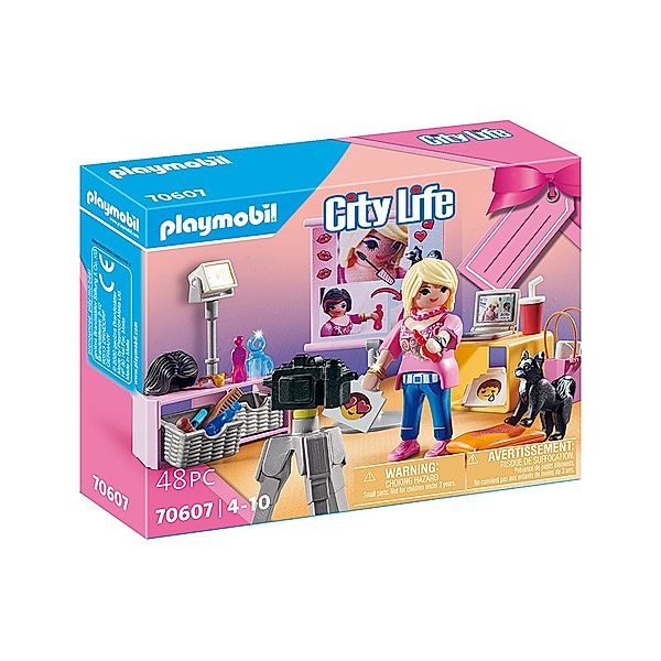 Playmobil® PLAYMOBIL® 70607 City Life – Geschenkset “Social Media Star“