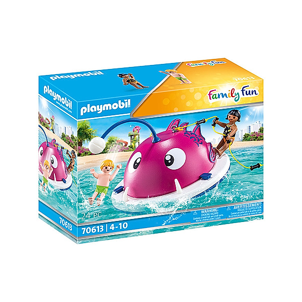 Playmobil® PLAYMOBIL® 70613 Family Fun Kletter-Schwimminsel