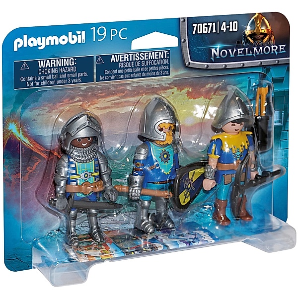 Playmobil® PLAYMOBIL® 70671 Novelmore Ritter 3er-Set