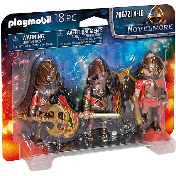 Playmobil® PLAYMOBIL® 70672 Novelmore Burnham Raiders 3er-Set