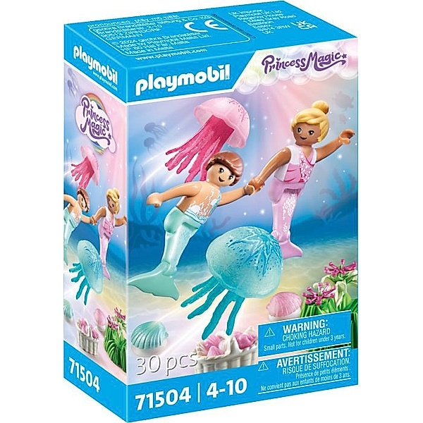 PLAYMOBIL PLAYMOBIL 71504 Meerjungfrauen-Kinder mit Quallen