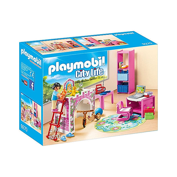 Playmobil® PLAYMOBIL® 9270 City Life Fröhliches Kinderzimmer