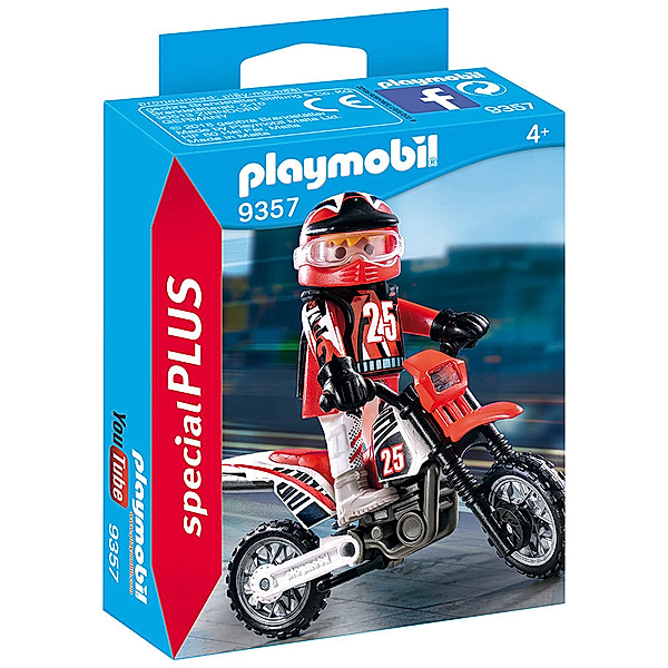 Playmobil® PLAYMOBIL® 9357 Special Plus Motocross-Fahrer