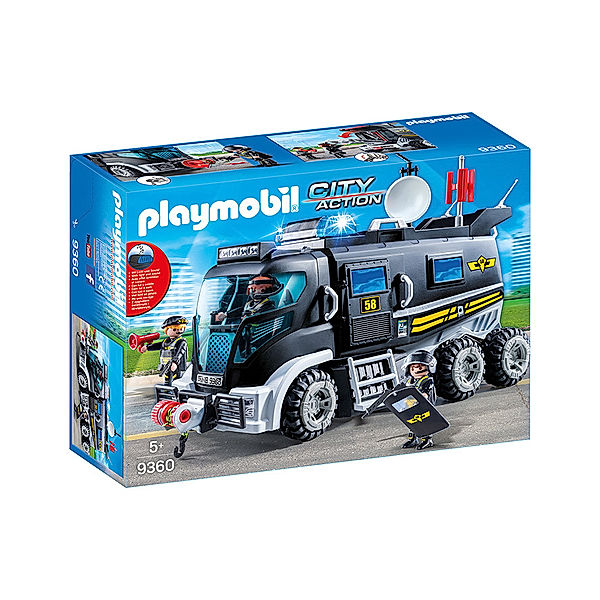 Playmobil® PLAYMOBIL® 9360 City Action SEK-Truck mit Licht und Sound