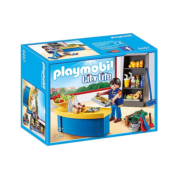 Playmobil® PLAYMOBIL® 9457 City Life Hausmeister mit Kiosk