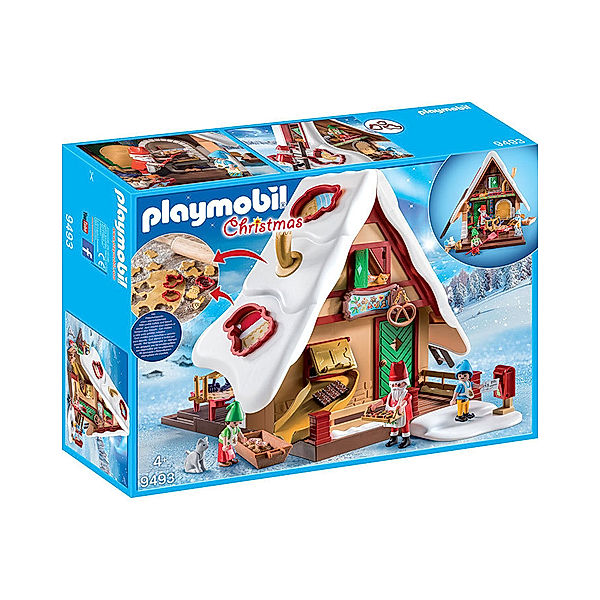 Playmobil® PLAYMOBIL® 9493 Weihnachtsbäckerei mit Plätzchenformen