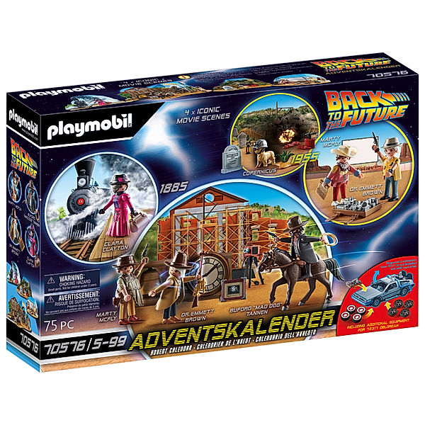 Playmobil® PLAYMOBIL® Adventskalender 70576 Back to the Future 2