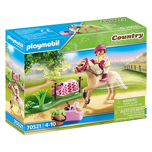 Playmobil® PLAYMOBIL® Country 70521 Sammelpony – Deutsches Reitpony