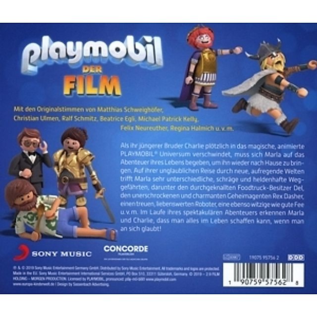 Playmobil - Der Film - Das Original-Hörspiel zum Kinofilm, 1 Audio-CD  Hörbuch jetzt bei Weltbild.de bestellen