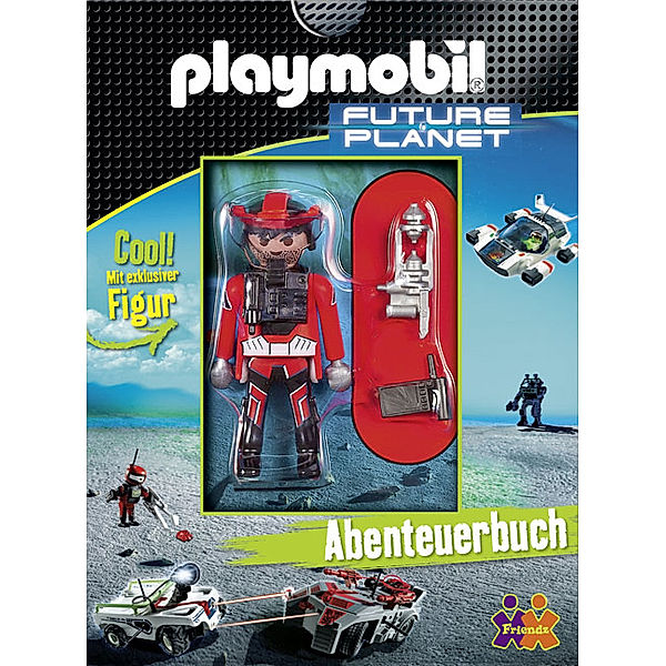 PLAYMOBIL® Future Planet, Abenteuerbuch + Playmobil-Figur