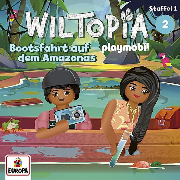 PLAYMOBIL Hörspiele - 2 - Wiltopia - Folge 2: Bootsfahrt auf dem Amazonas (Staffel 1 - Amazonas), Barbara Minden