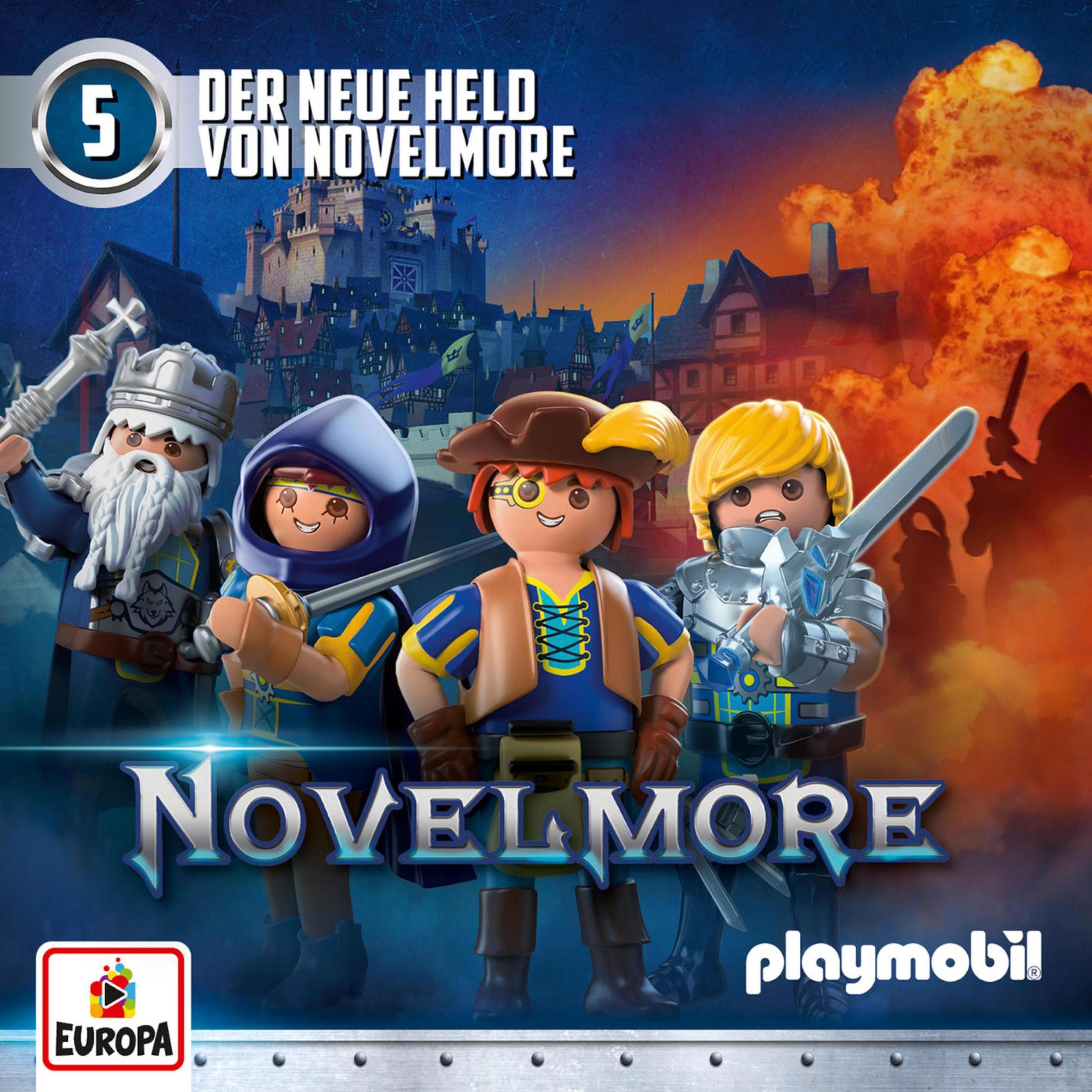 PLAYMOBIL Hörspiele - 5 - Folge 05: Novelmore - Der neue Held von Novelmore  Hörbuch Download