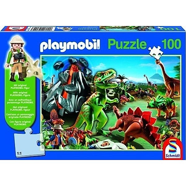 Playmobil (Kinderpuzzle), Im Dinoland
