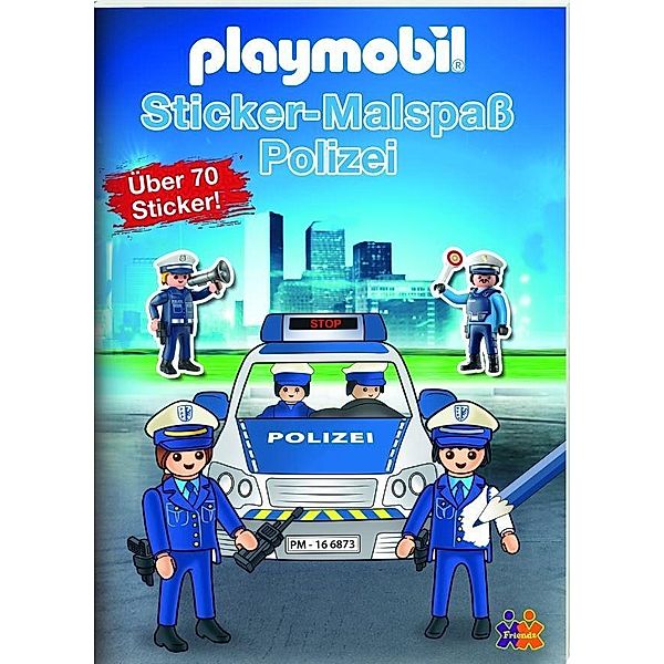 Playmobil. Mein Sticker-Malbuch Polizei