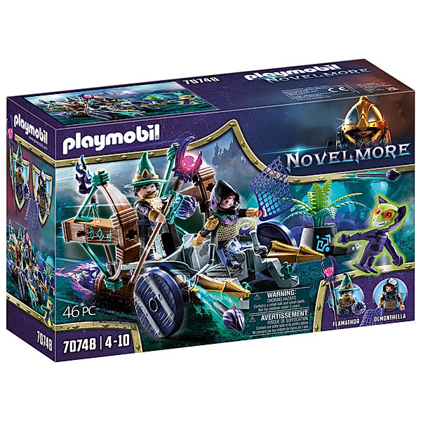 Playmobil® PLAYMOBIL® Novelmore 70748 Violet Vale - Dämonen-Fangwagen