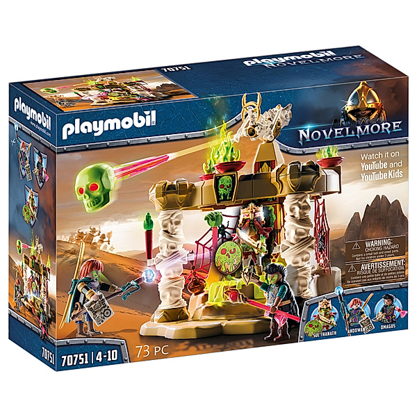 Playmobil® PLAYMOBIL® Novelmore 70751 Sal'ahari Sands - Tempel der Skelettarmee