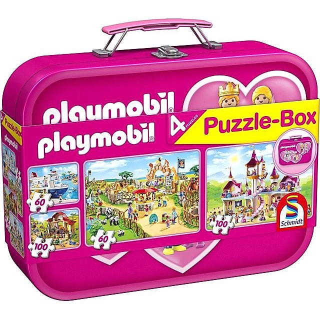 Playmobil, Puzzle-Box pink Kinderpuzzle bestellen | Weltbild.ch