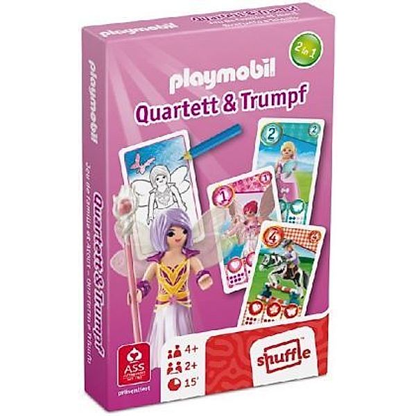 Playmobil Quartett & Trumpf - Girls (Kinderspiel)