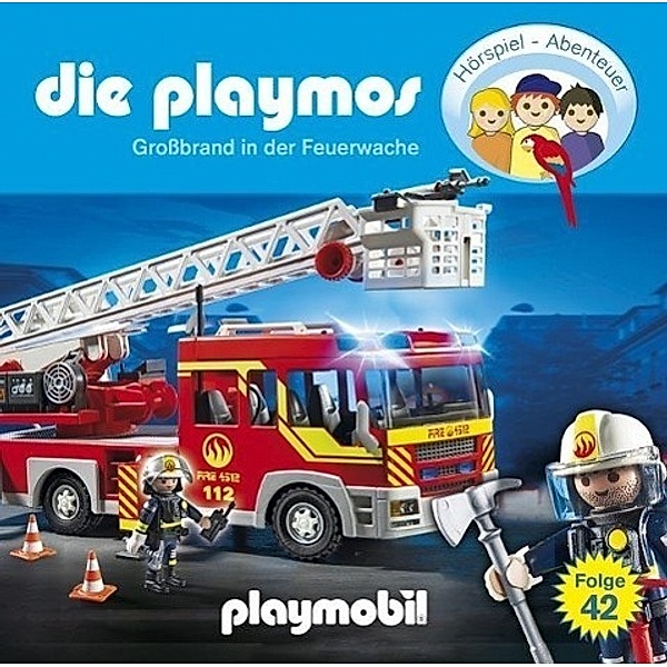 Playmos - Grossbrand in der Feuerwache, Audio-CD, David Bredel, Florian Fickel