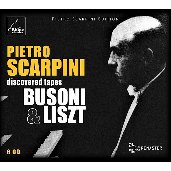 Plays Busoni And Liszt, Pietro Scarpini